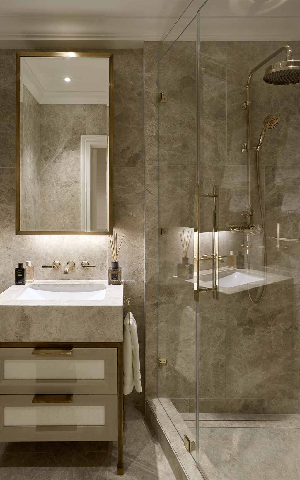 brass shower and taps samuel heath