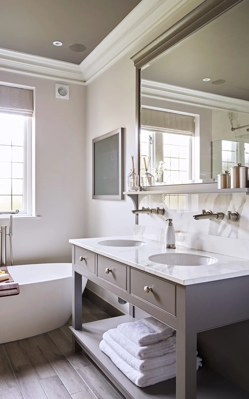 Transitional Bathroom Design image