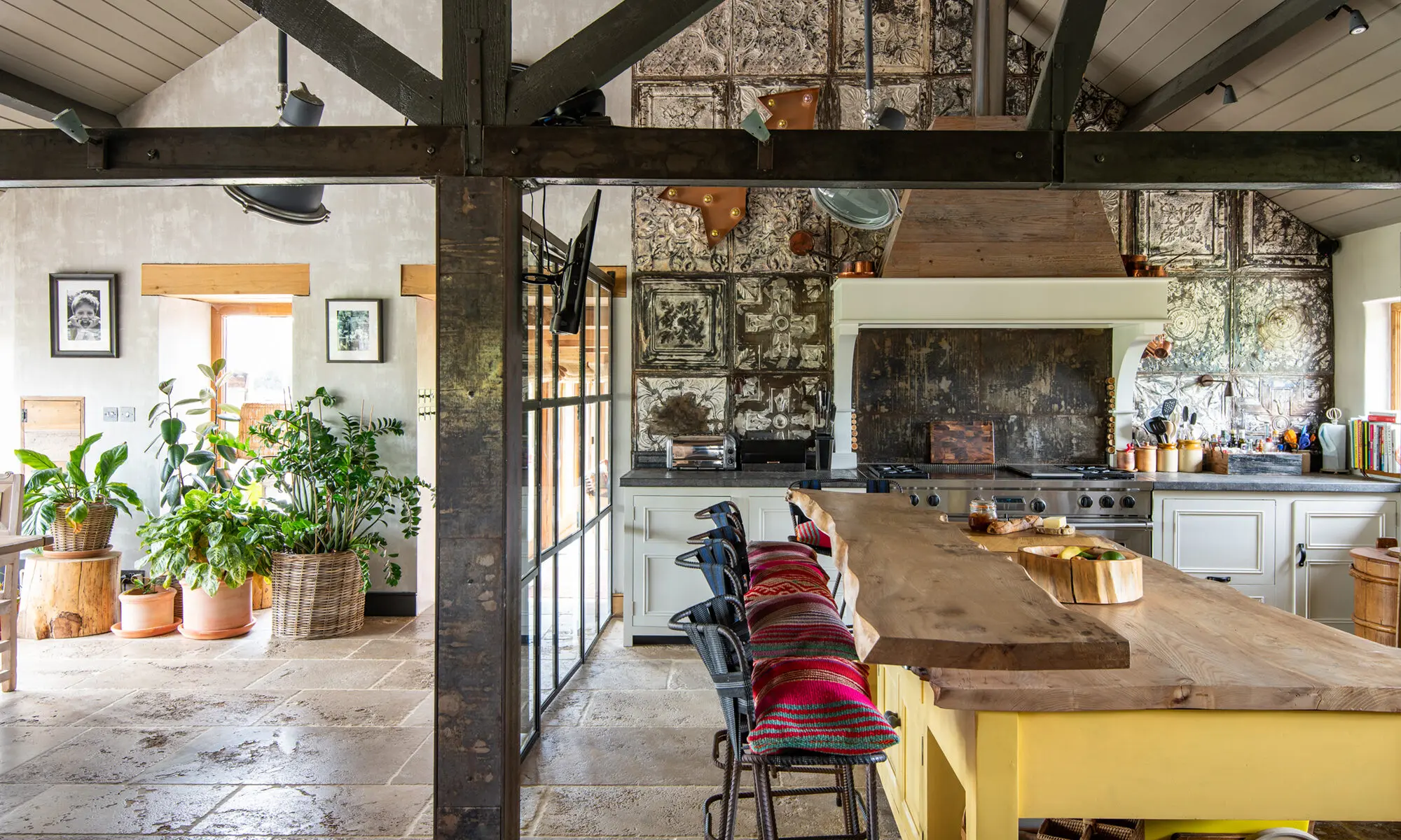 Eclectic Country Barn, Somerset image