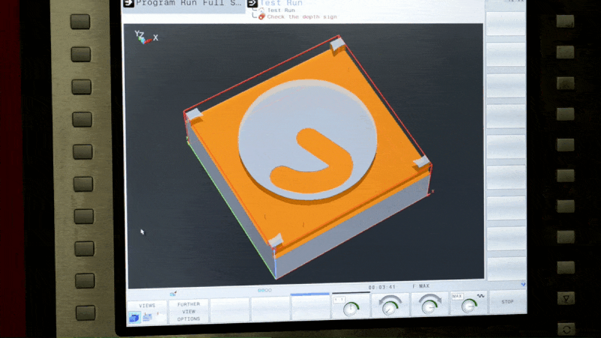 5 axis machine simulator programming