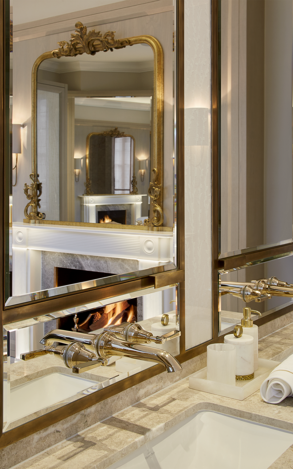 brass bathroom taps Samuel heath