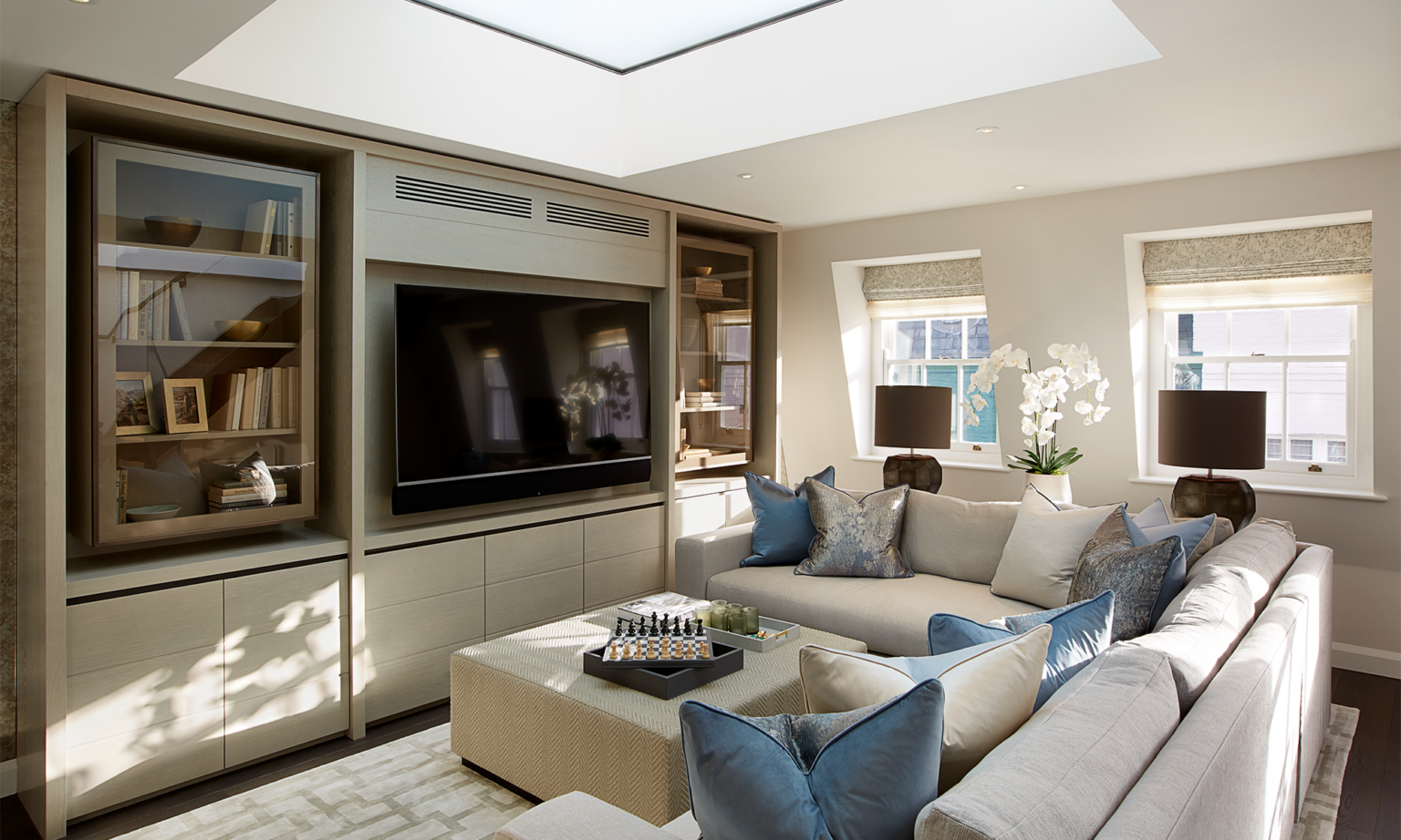 lounge with games and tv