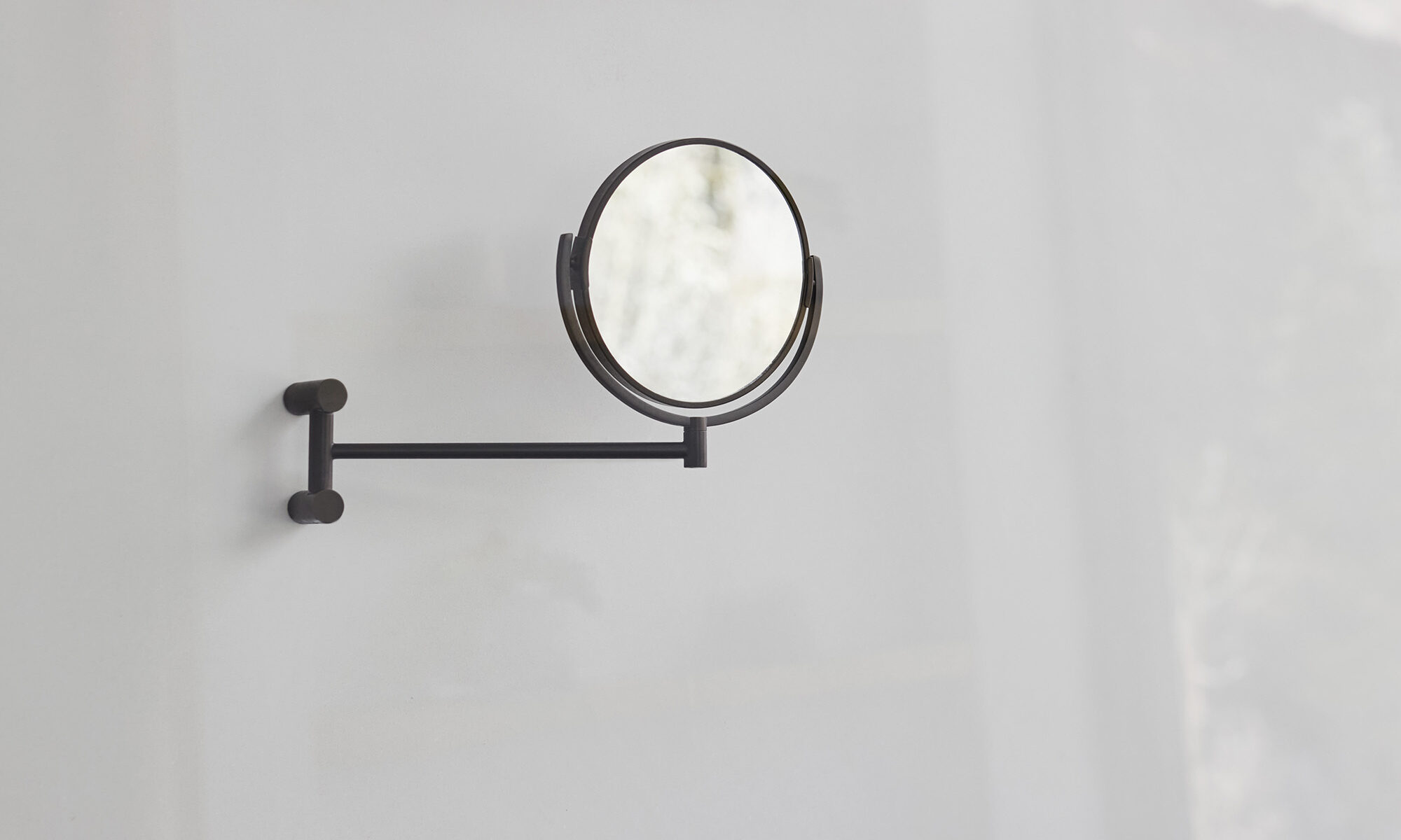 Wall mounted vanity mirror by Samuel Heath